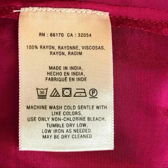 Anthropologie Maeve Top Size 10 Fuchsia Cutout Neckline - Picture 4 of 6